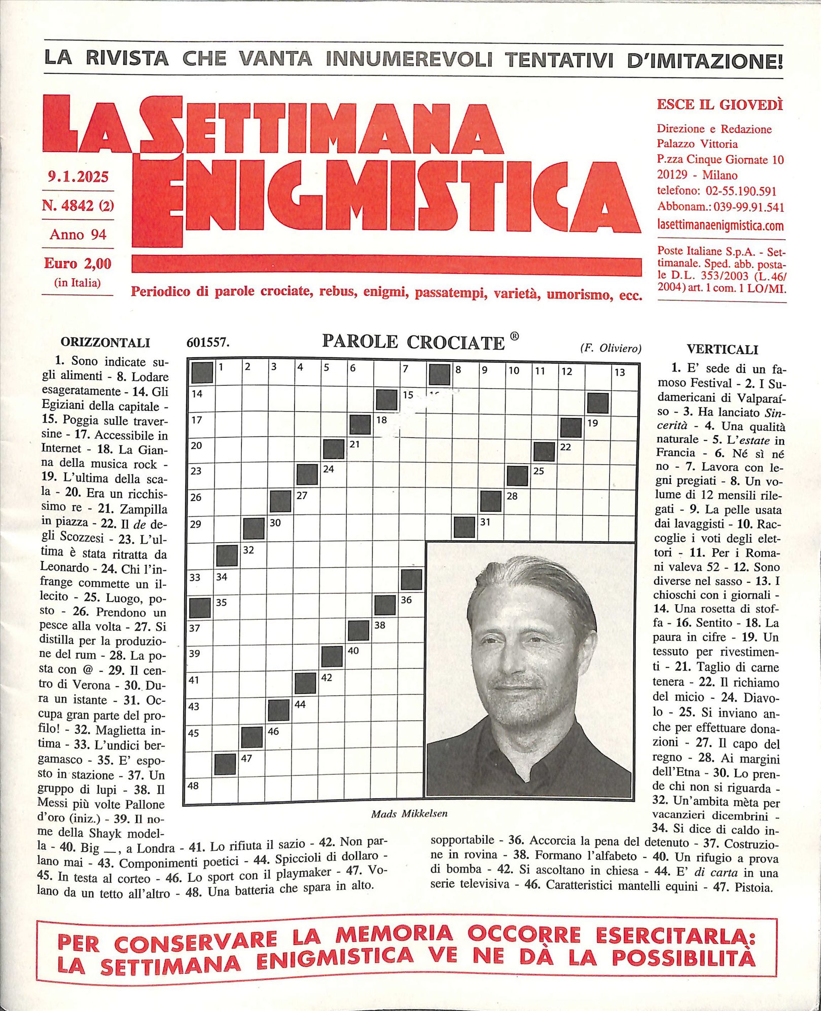 LA SETTIMANA ENIGMIST