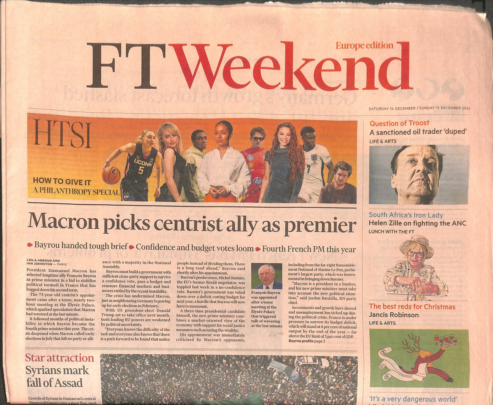 FINANCIAL TIMES WEEK