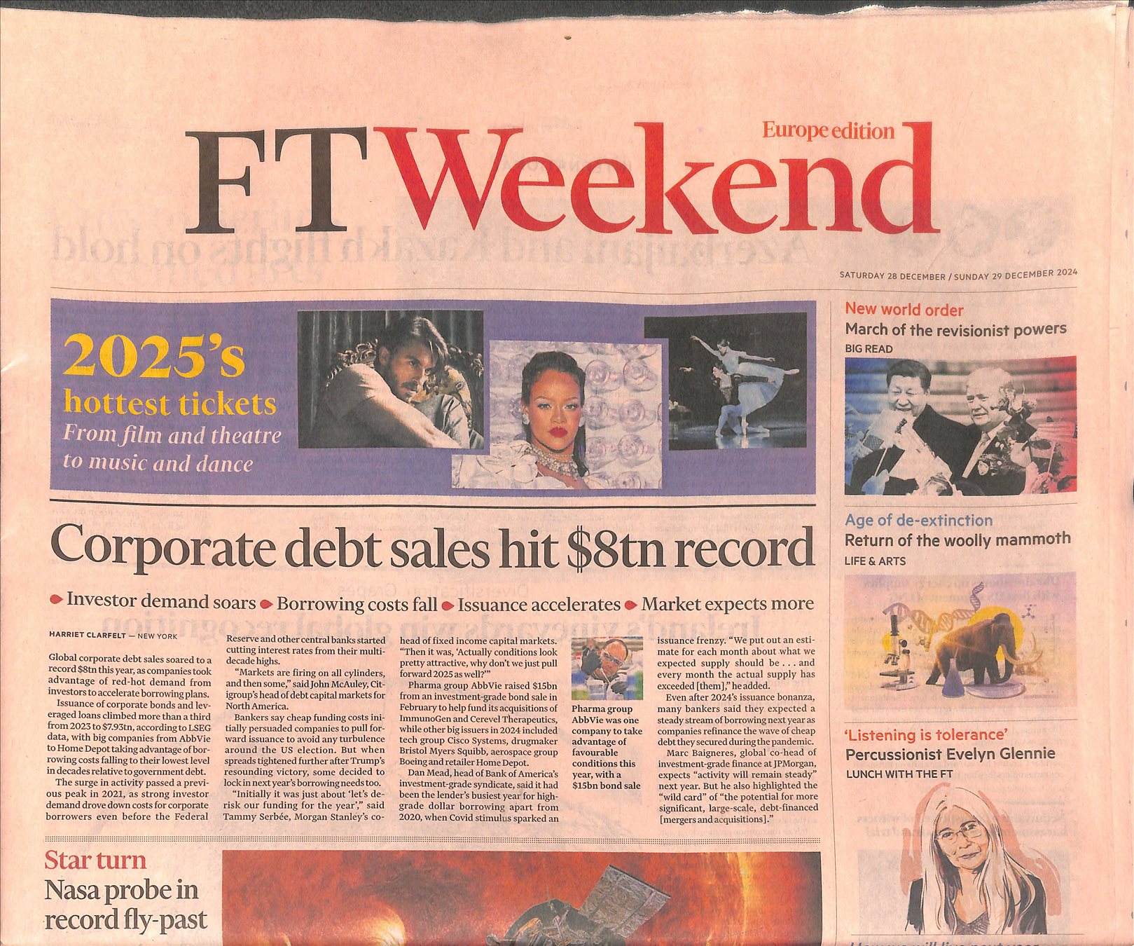 FINANCIAL TIMES WEEK