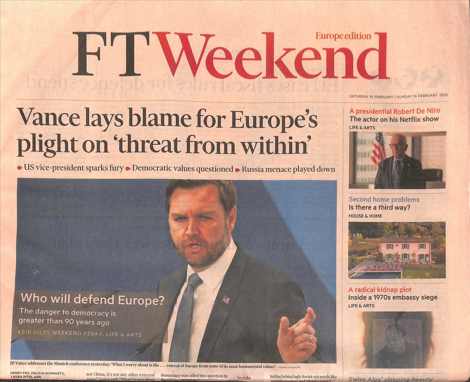 FINANCIAL TIMES WEEK