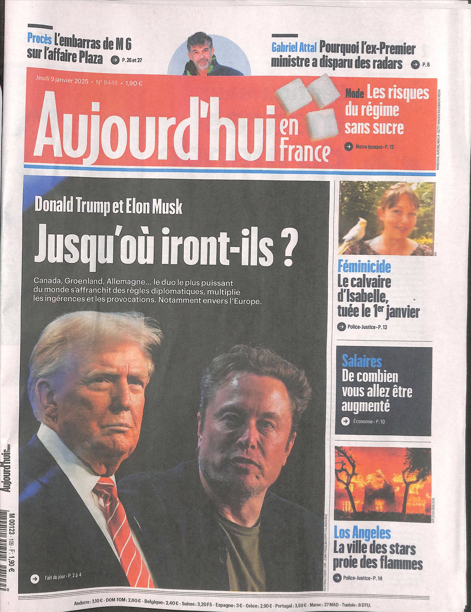 AUJOURDHUI EN FRA