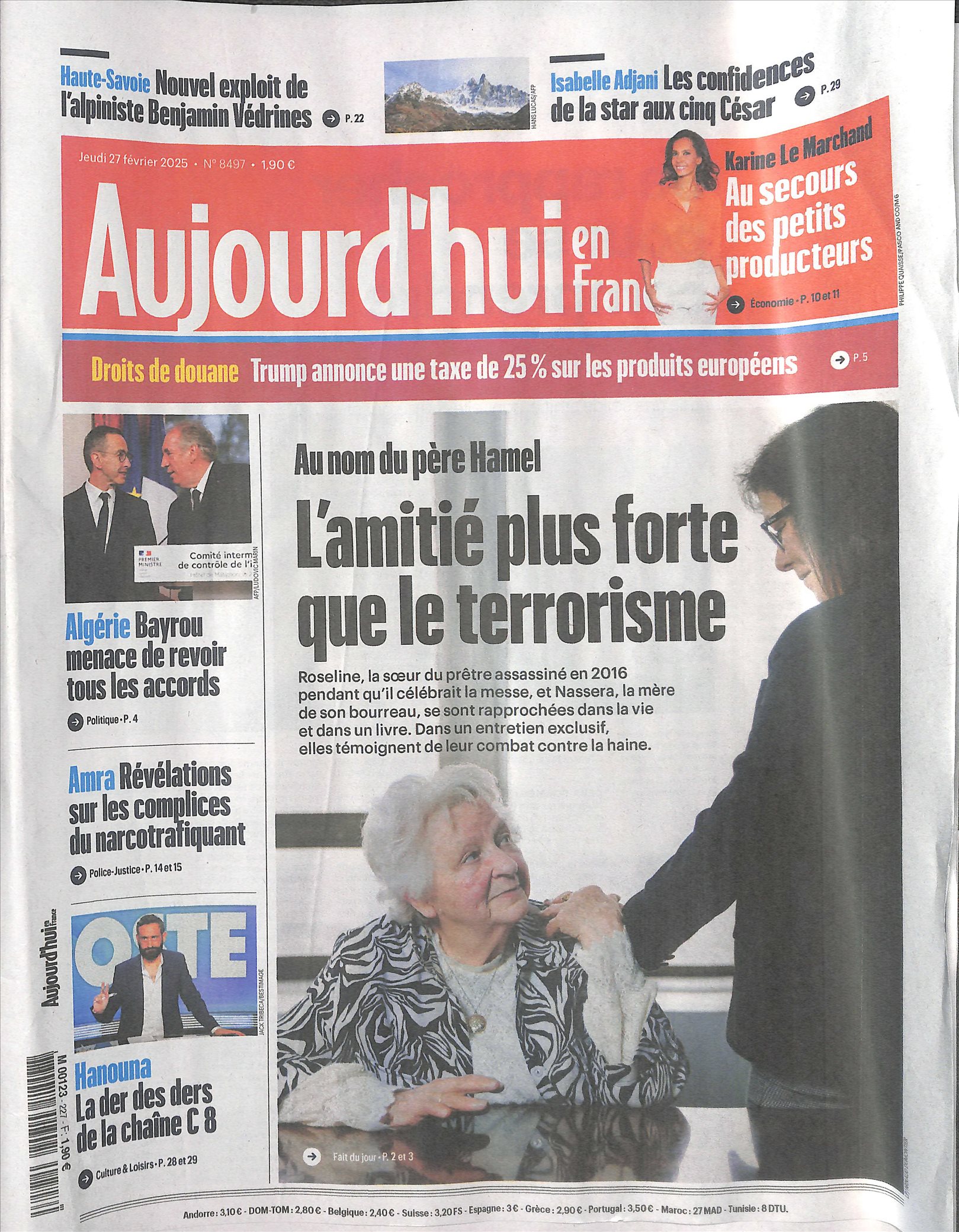 AUJOURDHUI EN FRA