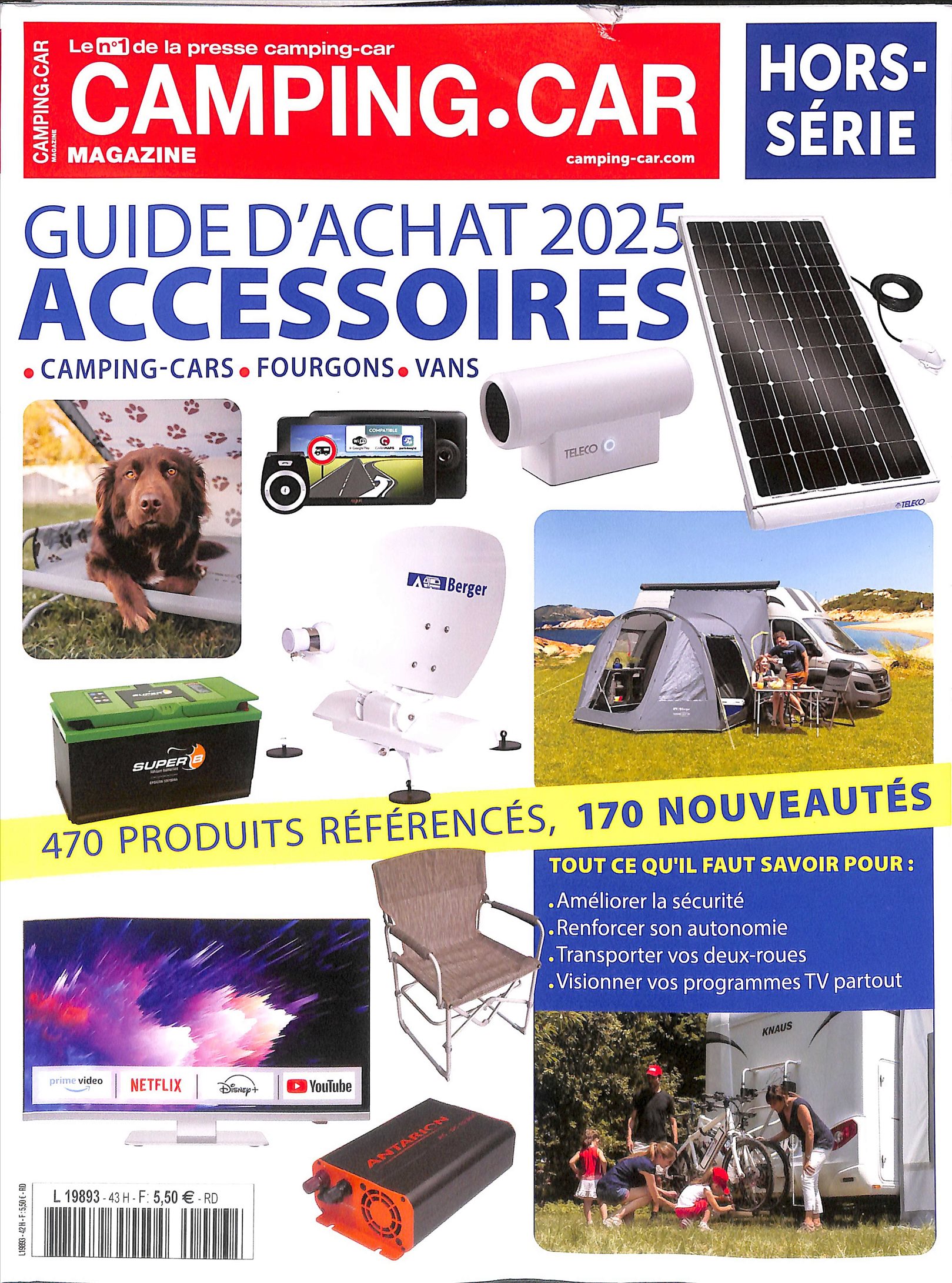 ACCESSOIRES CAMPING-CAR MA