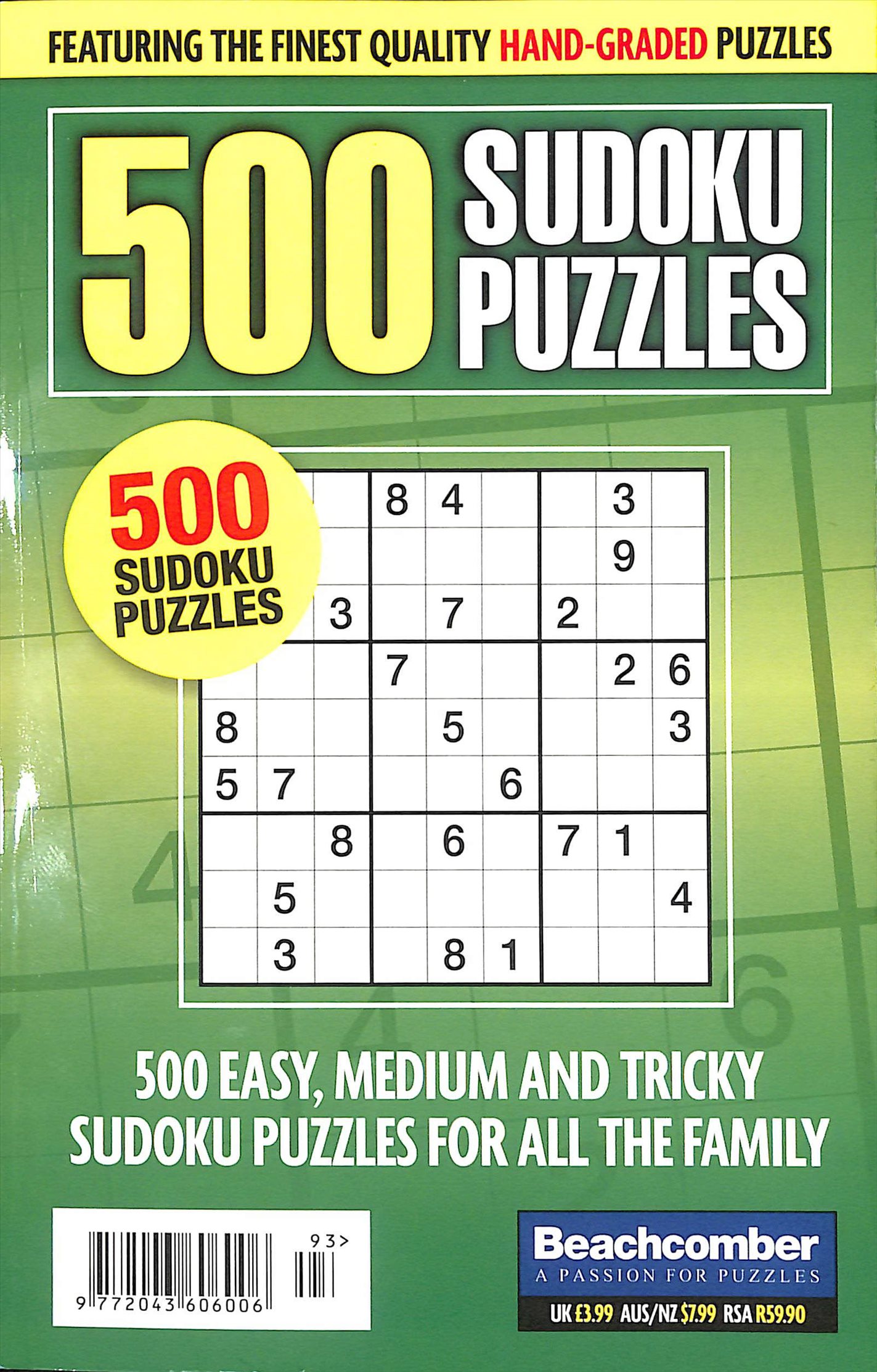 500 SUDOKU PUZZ