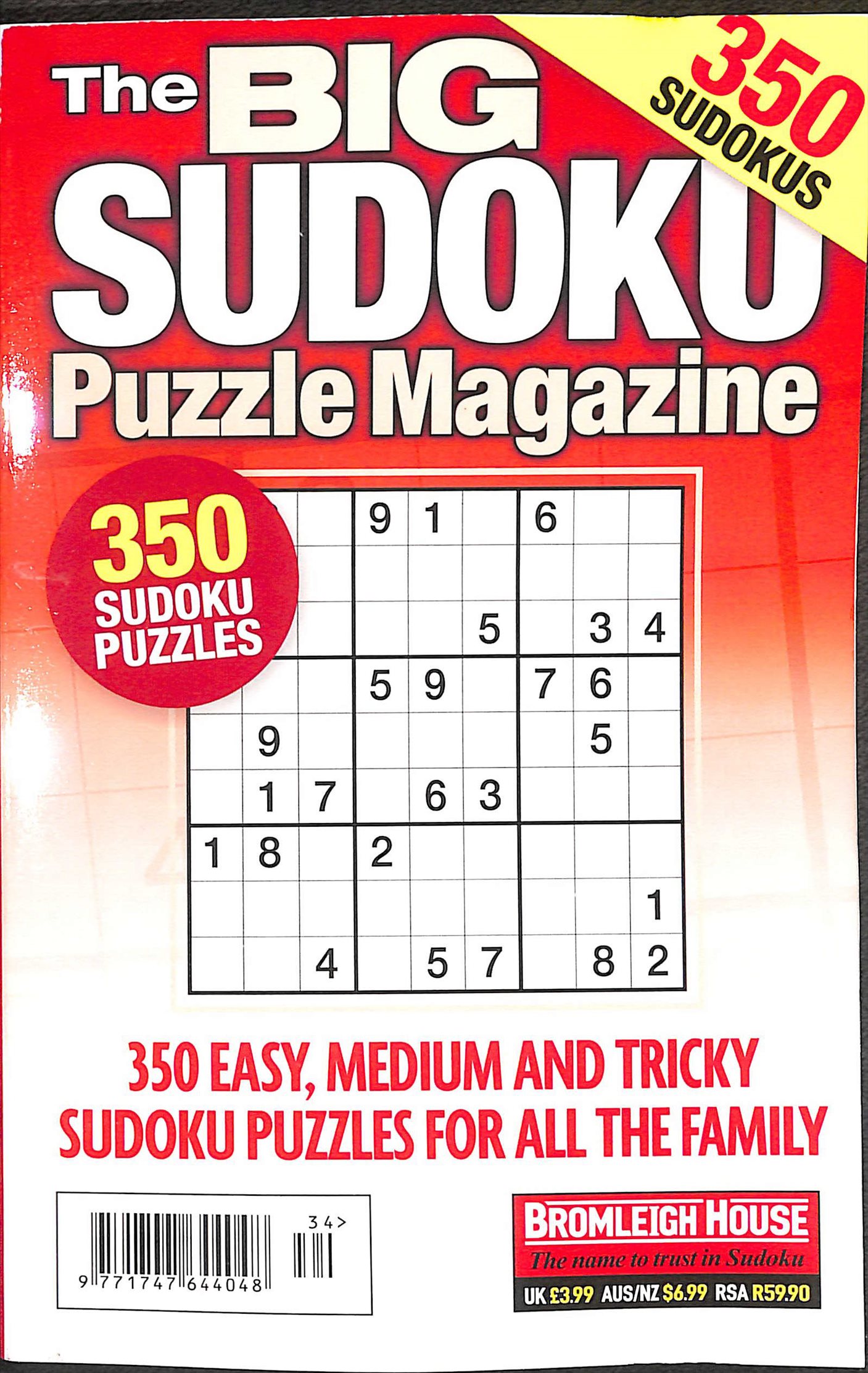 THE BIG SUDOKU PUZZLE MAGAZ