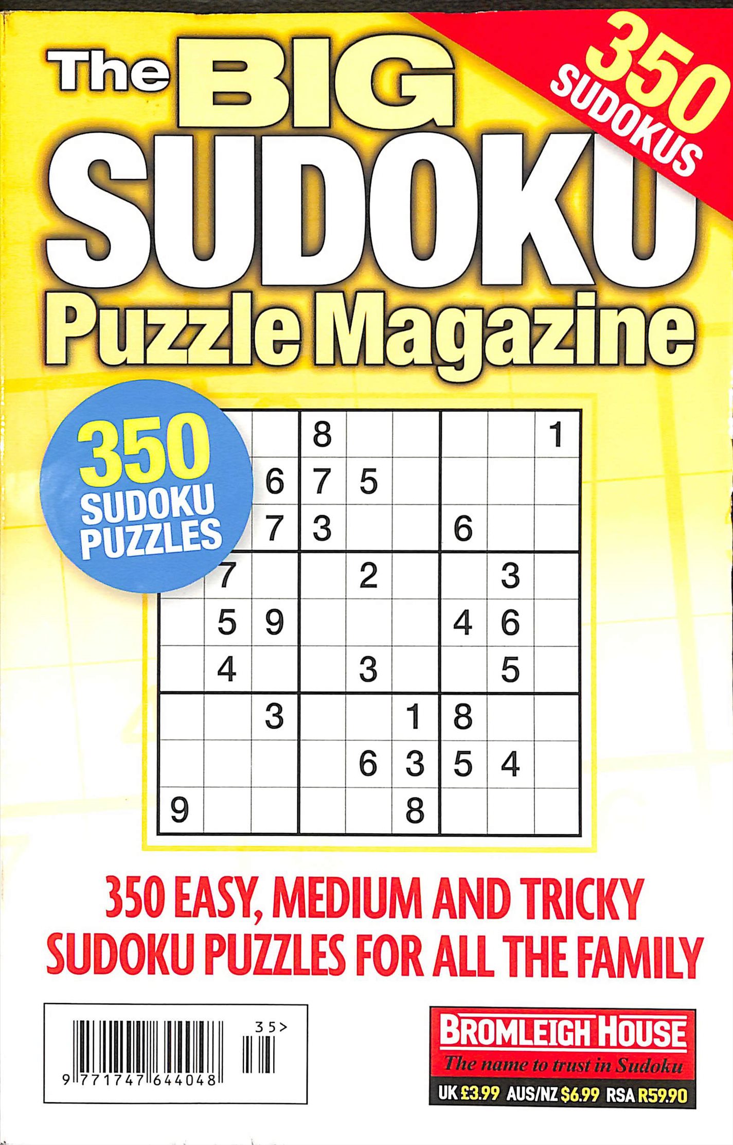 THE BIG SUDOKU PUZZLE MAGAZ