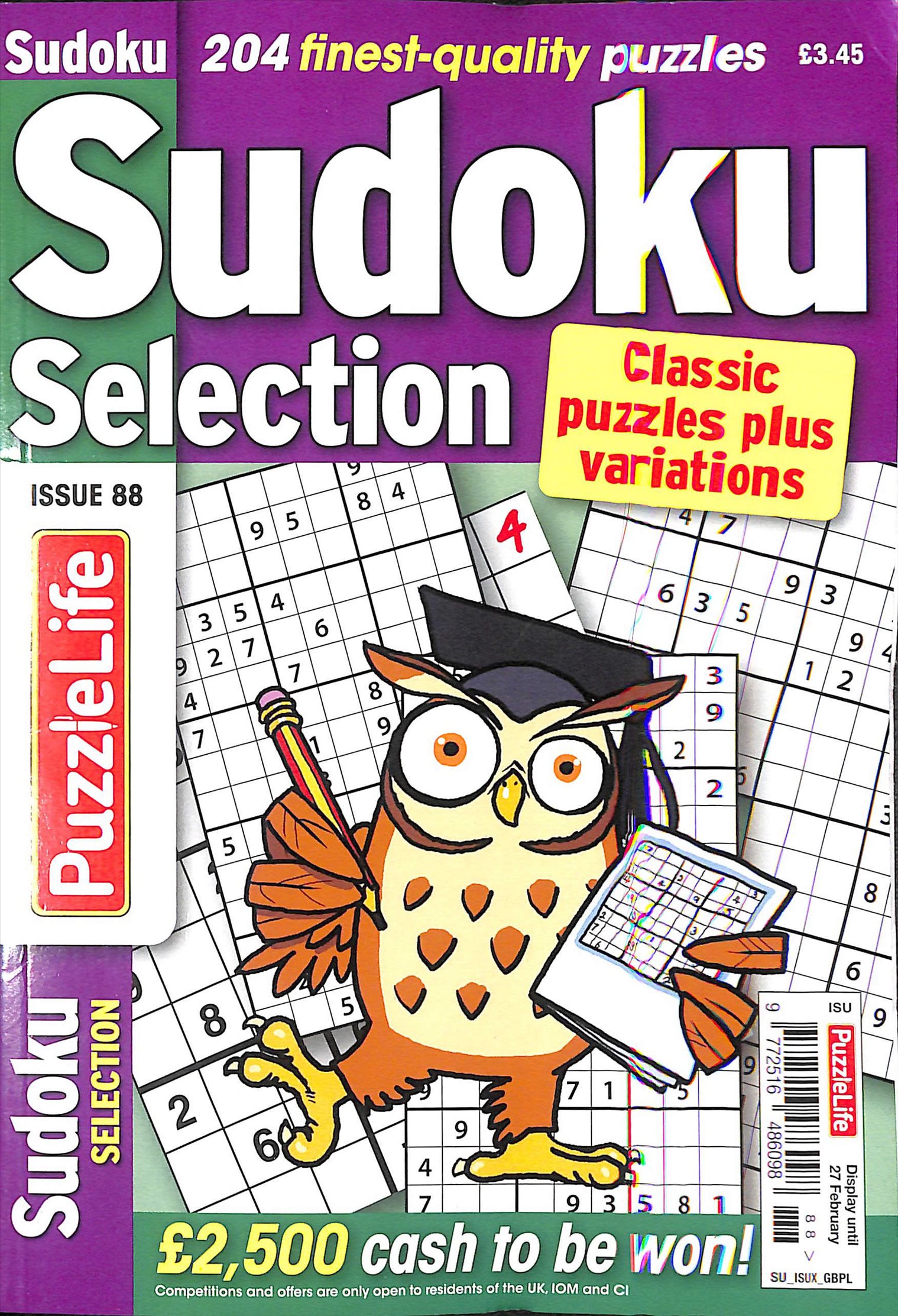 PUZZLELIFE SUDOKU SELECT