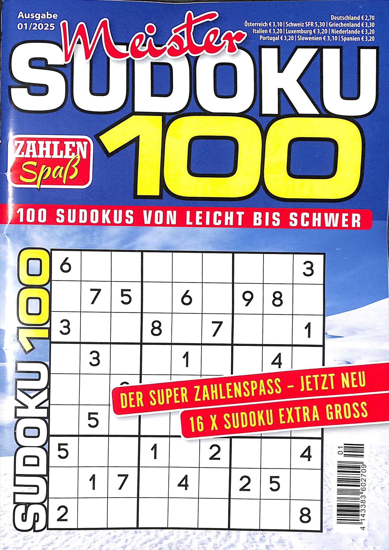 MEISTER SUDOKU 