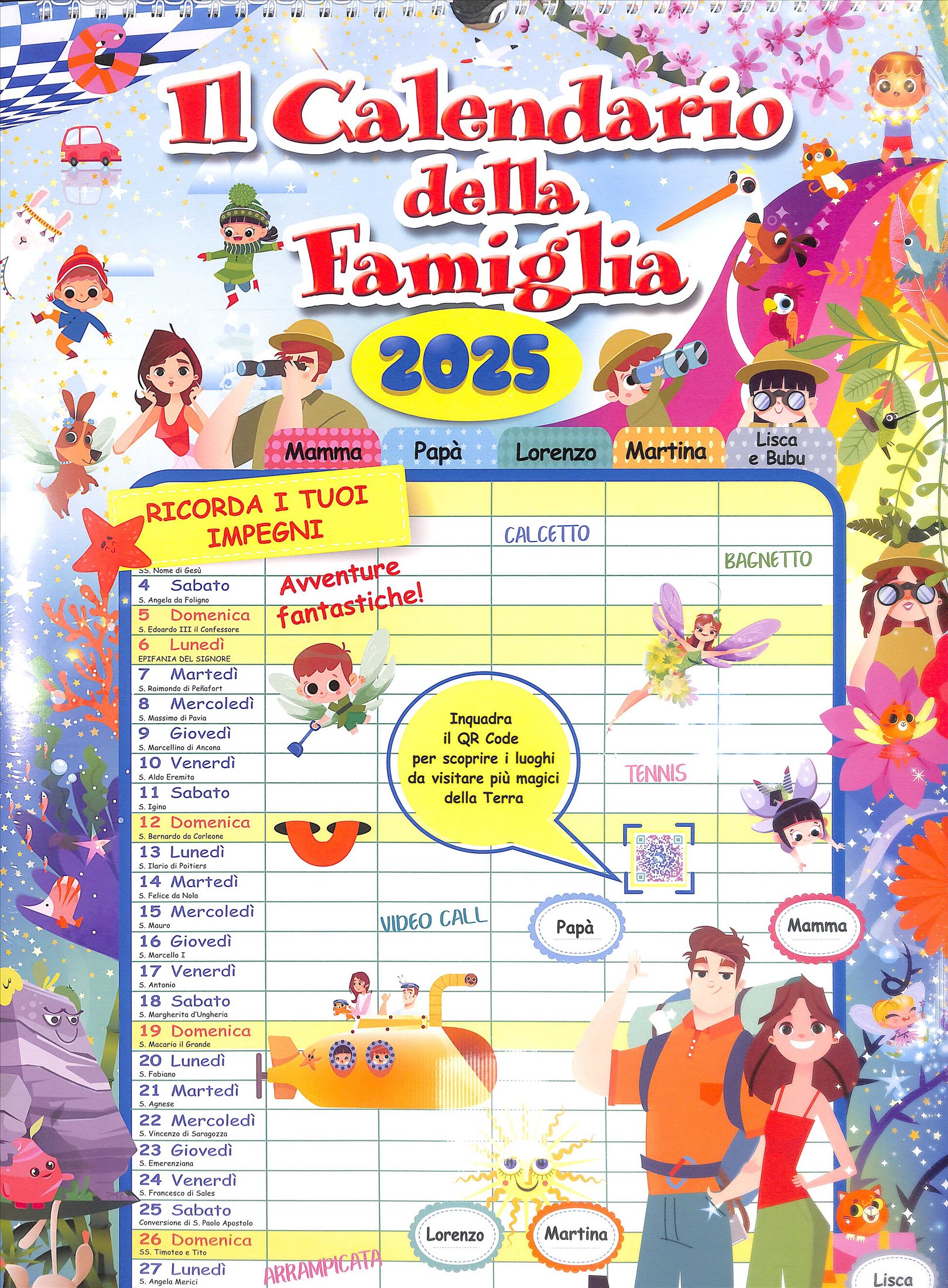 CALENDARIO FAMIG