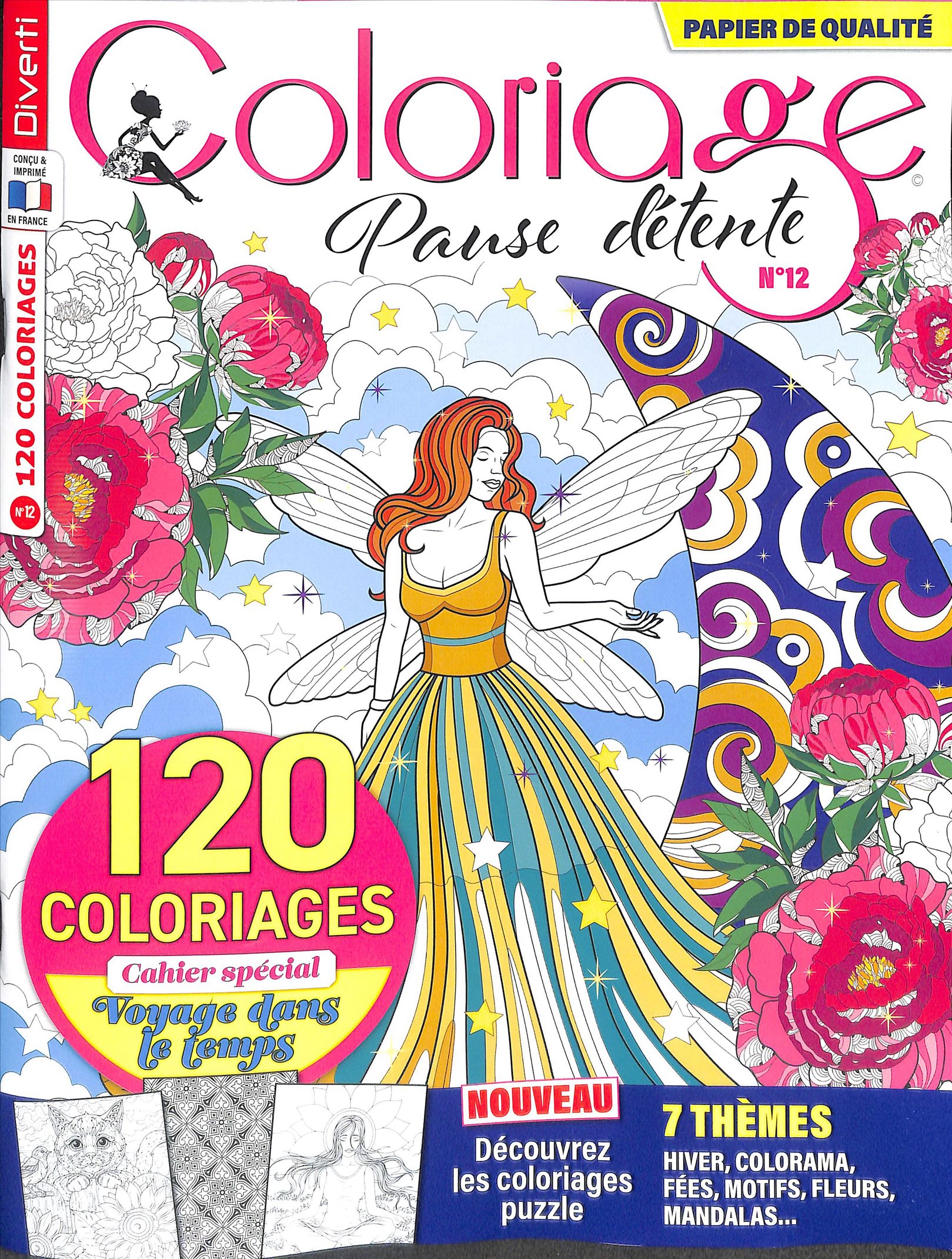 COLORIAGE PAUSE DETE