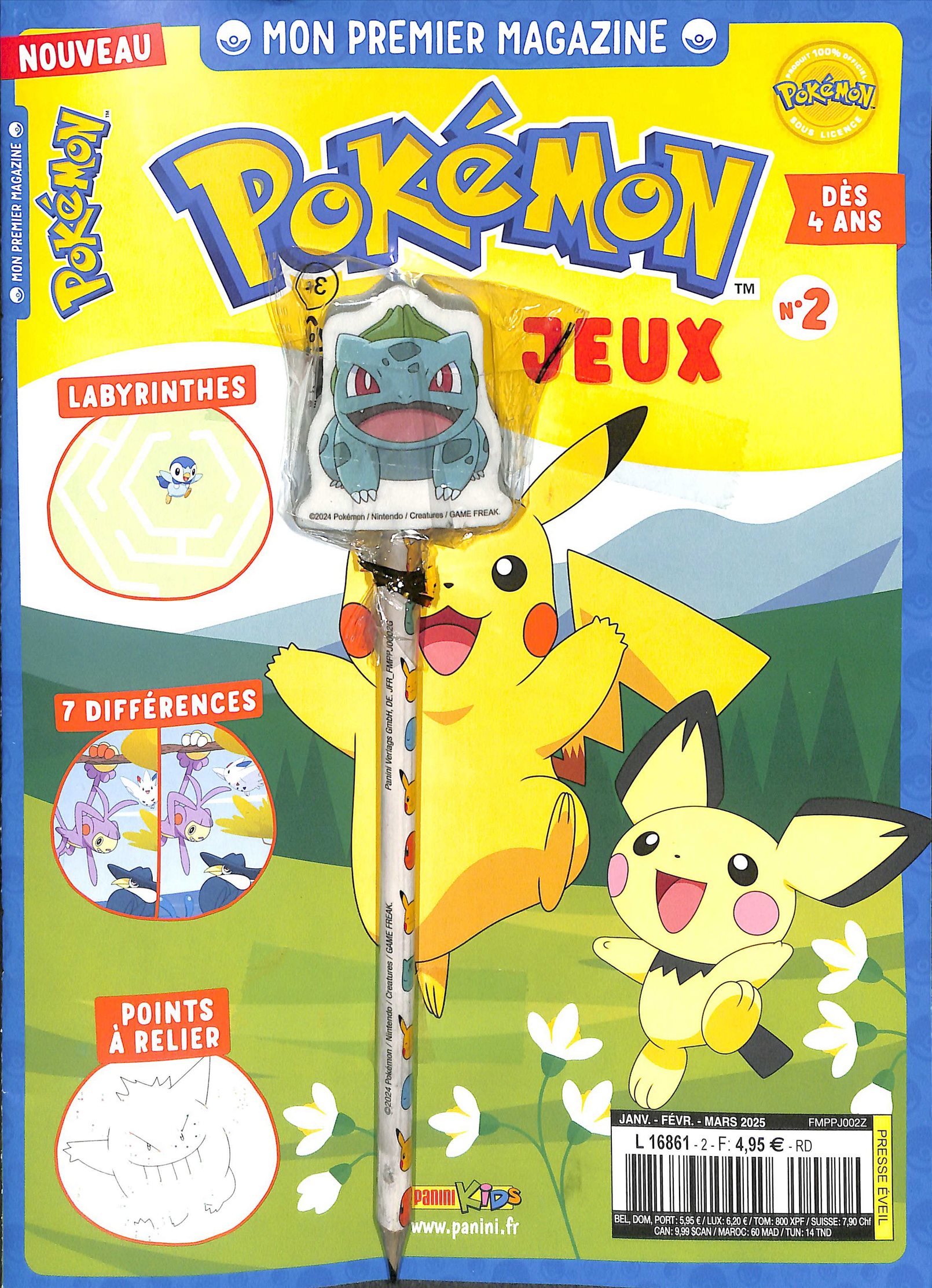 MON PREMIER MAG POKEMON J