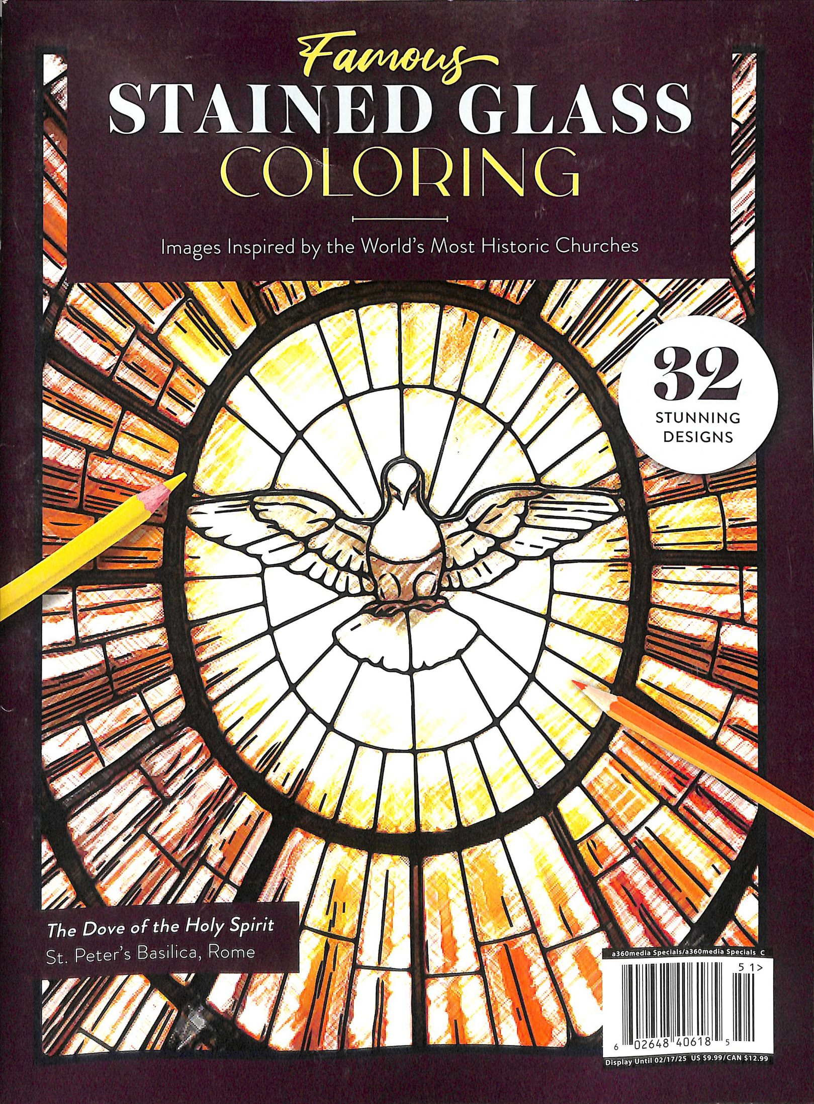  FAMOUS STAINED GLASS COLOR